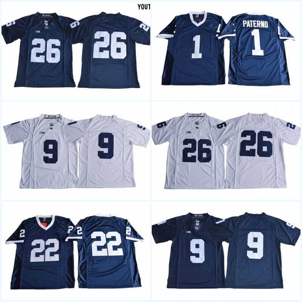 

Men NCAA Penn State Nittany Lions 26 Saquon Barkley 1 Joe Paterno 9 Trace McSorley 22 Akeel Lynch College Football Jerseys