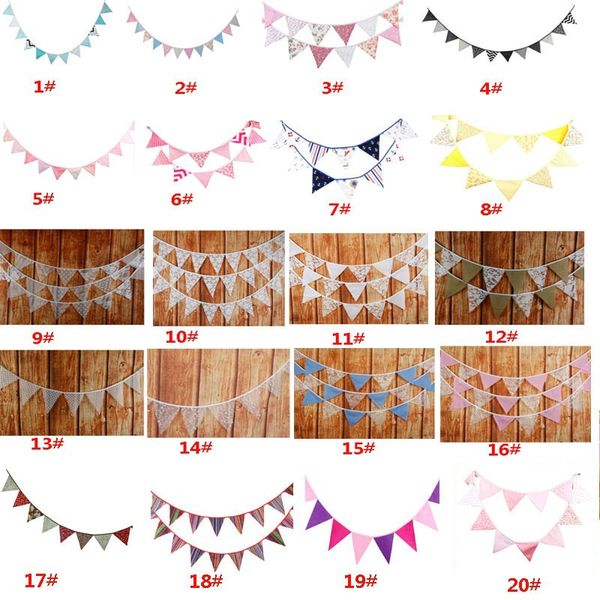 

баннер флаги 2.8-3.2 м кружева вымпел овсянка баннер треугольник форма висит партия свадьба рождество декор баннеры строка флаги xd19948