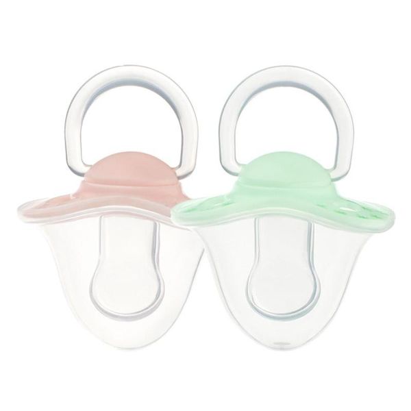 

newborn baby pacifier soft silicone orthodontic dummy pacifier teat nipple soother with cover