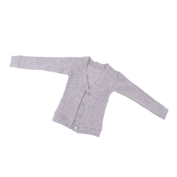 

1/3 bjd серый кардиган верхняя одежда для нормальных 70 см дядя кукла аксессуары