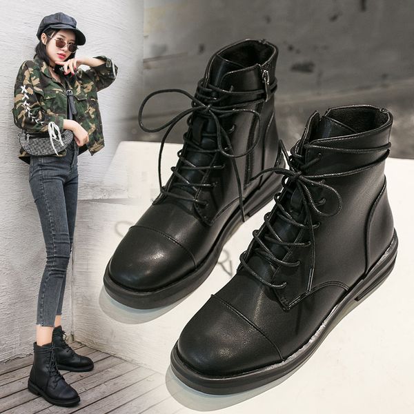 short lace up riding boots