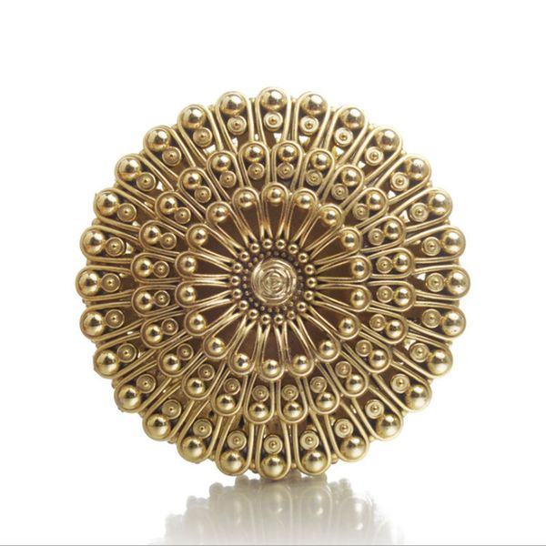 Luxury Peacock Design Round Party Favors Table Centerpieces