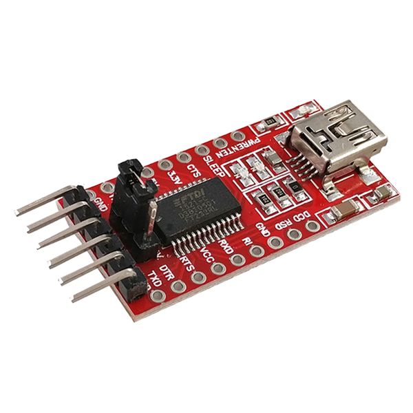 

ft232rl 3.3v/5.5v usb to ttl serial adapter module mini port for arduino