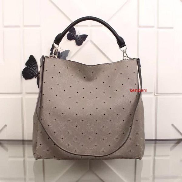 

2020 m50033 babylone real eather женская мода серая сумочка наплечные сумки hobo сумки топ ручки бостон cross body messenger плечо