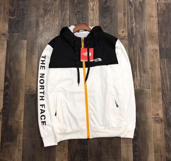 

Autumn men de igner jacket with branded logo printed fa hion port windbreaker for men de igner long leeve zipper opening jacket