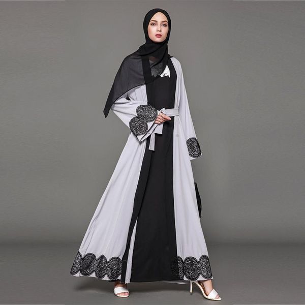 

абай мусульманского платья исламских арабского abayas vestidos пакистанского moslim платье индонезия open длинных платья женщина 2018 плюс р, Red