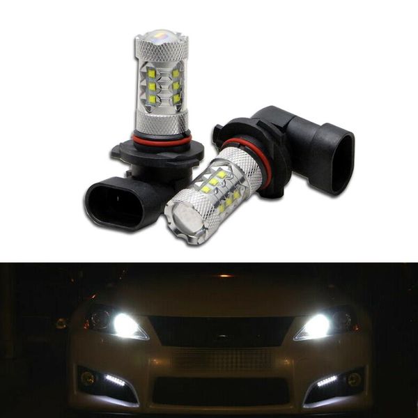 

2x 80w hid white 9005 hb3 high power 3528-smd led bulbs for car daytime runing light