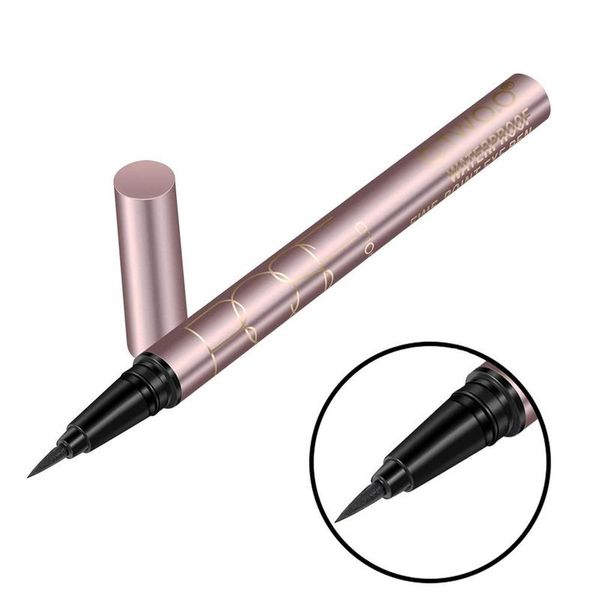 

быстросохнущий водонепроницаемый liquid eyeliner one-тактный глаз черный карандаш продолжительно макияж liner инструменты non-размазать крас