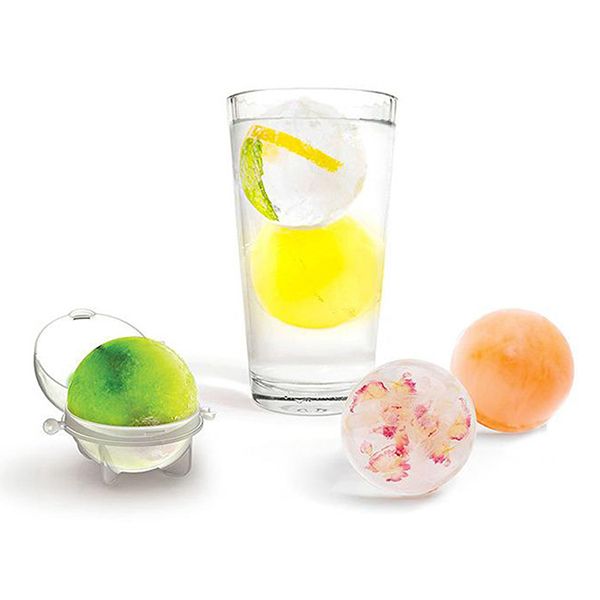 

4pcs transparent drink ice ball mold pudding jelly soap mold tool silicone ice molds jan88