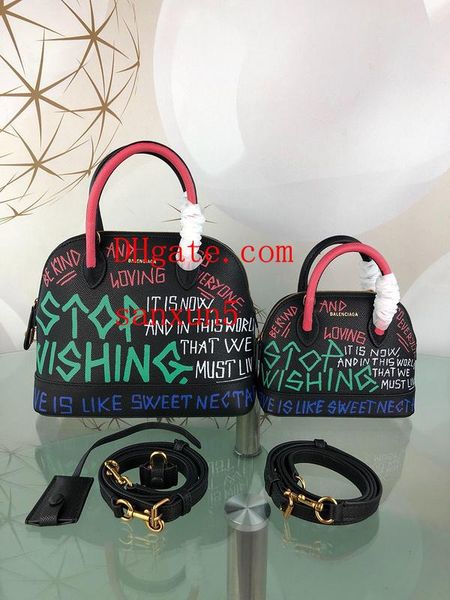 

women crossbody handbags lady bag portable multi-purpose tweezers triangle genuine leather totes hangbag shell bag wallet sac Ã main ba-39