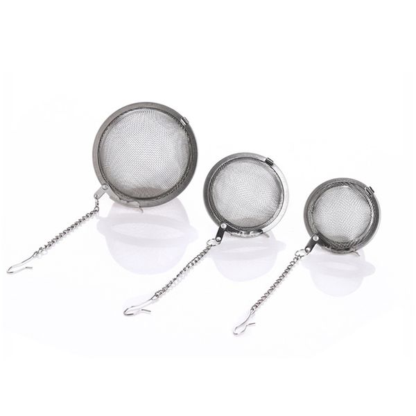 

leaf tea infuser ball filter stainless steel strainer ss mesh bag loose leaf stir cute travel