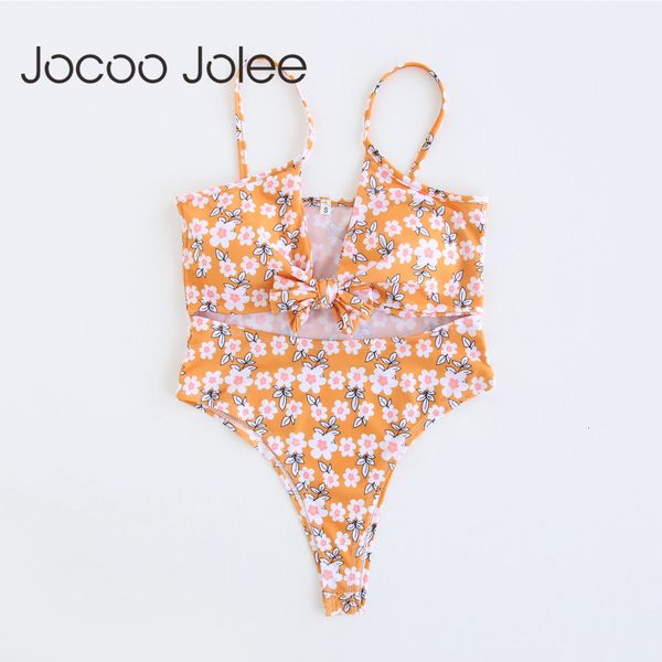 

jocoo jolee floral sprint women bodysuits bohemian style skinny playsuits for 2018 summer new arrivals backless hollow out wear, Black;white