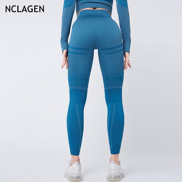 

high waist leggings sport women fitness gym yoga pants push up elasti sportswear running bulift squat proof tights nclagen, White;red