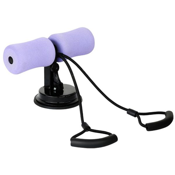 

2pcs/set self-suction push-up assistant portable tool body building situp bar tension rope fitness aid ab rollers floor home gym