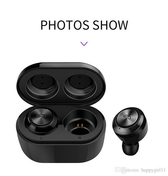 

счастливые беспроводные bluetooth-наушники 5.0 tws a6 twins наушники-вкладыши с зарядным устройством беспроводная стереогарнитура устраняет