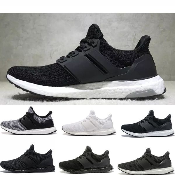 

2019 ультра подталкивания 3,0 4,0 тройной черный и белый primeknit oreo cny синий серый мужчины женщины кроссовки ultraboost спортивные тапк
