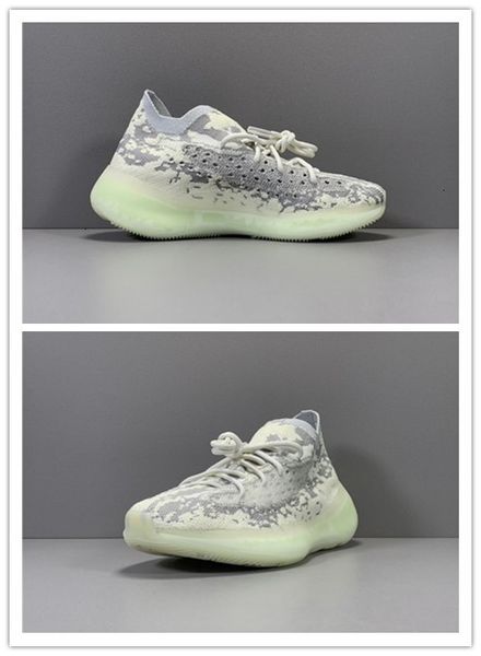 

3 380 v alien gree men sneakers womens kanye west sports women running chaussures pour hommes baskets femmes outdoor shoes