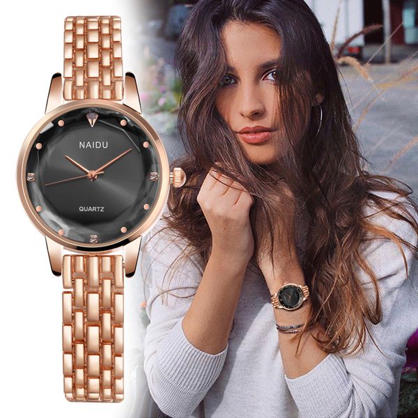

women watches ladies bracelet watch womens quartz dress wristwatch casual feminino kol saati reloj de mujer, Slivery;brown