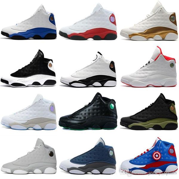 

13 13s mens shoe playoffs hologram barons gs bordeaux sneakers athletic basketball shoes sports trainers for men designer