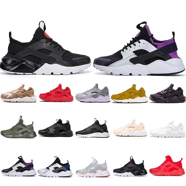 

air huarache 1.0 4.0 men running shoes huraches trainers for men & women multicolor designer shoes triple black white max huaraches sneakers