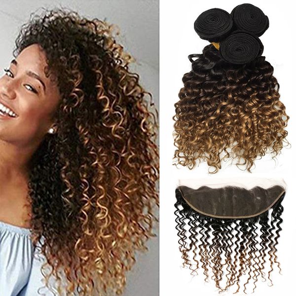 

1b/4 / 27 ломбер человеческих волос пучки бразильский глубокая волна с волосами младенца 13 * 4 кружева фронтальная уха до уха девственницы человеческих волос Weave