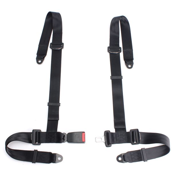 

безопасности ремень нейлоновый 4 точка автомобиль автомобиль гонки harness quick release красный, черный ширина 4.8cm толщина 1 мм крепежный