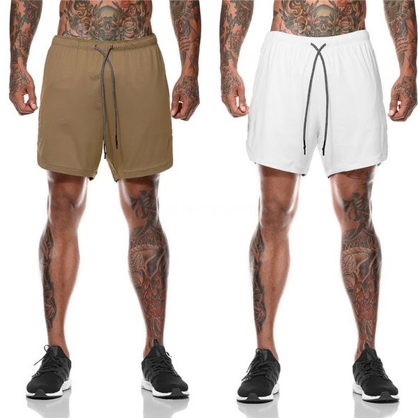 

2020 men shorts summer solid mens slim beach shorts cotton casual male elastic waist shorts jogger short sweatpants 6xl homme cx200603 #237, White;black