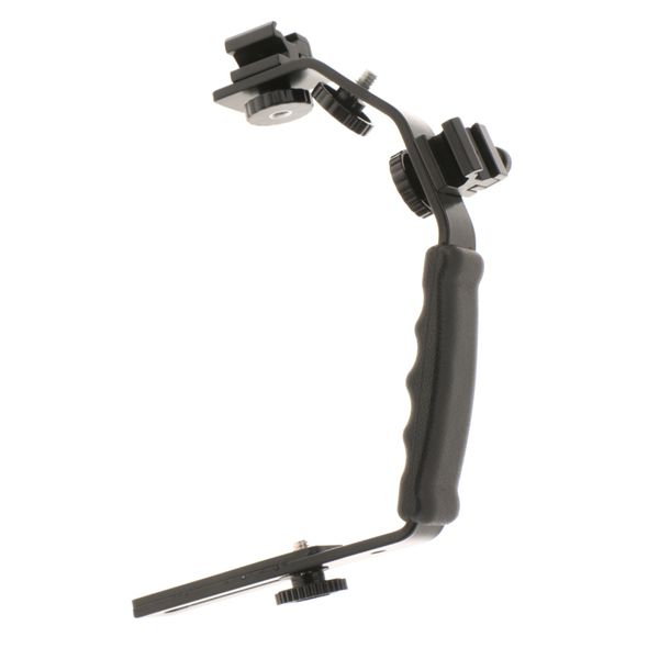 

l-образный кронштейн вспышки держатель 1/4 " для canon nikon camera speedlite