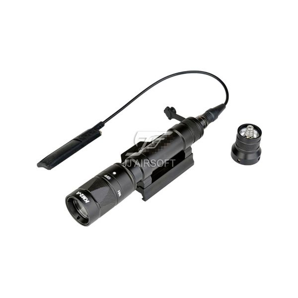 

element sf m600w scout light with qd mount (black/tan) m600w led scout flashlight