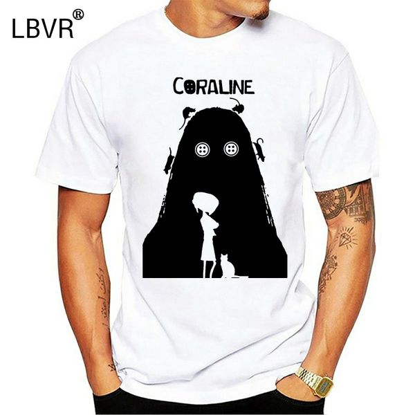 

футболка coraline y la puerta secreta, White;black