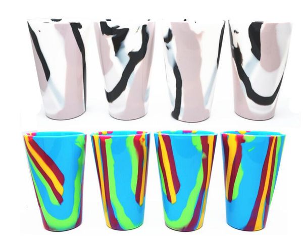 

camouflage silicone red wine glass cups 450ml beer glass collapsible silicone stemless cup drinkware coffee mug 666