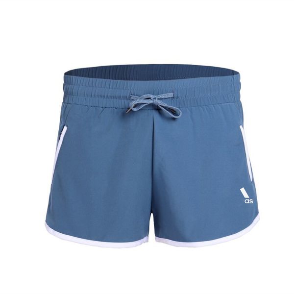 

summer womens shorts with stripe brand yoga shorts elastic waist short pants for women sports luxury cothing s-xl, White;black