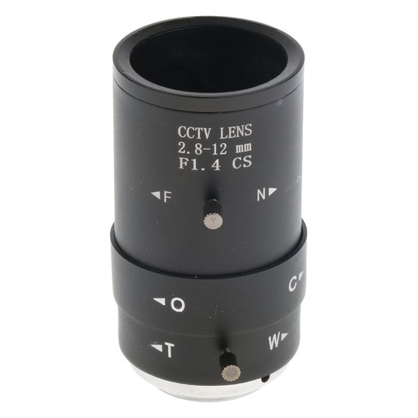 

2.8-12mm 2mp manual iris cs lens for cctv camera industrial microscope