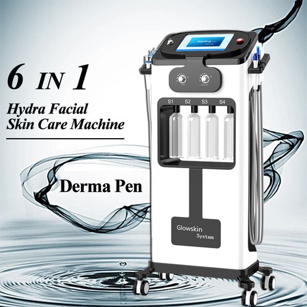 

6 in 1 hydra facial derma pen hydra facial face lift equipment dermabrasion dermabrasion machine salon use skin care hydrafacial machine