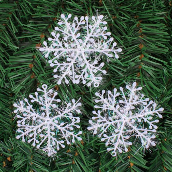

artificial snow pvc snowflake christmas party supplies home festival decoration