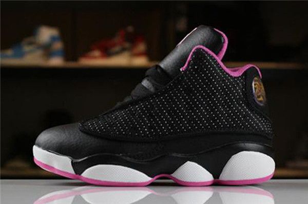 

13 kids basketball shoes pink white love respect black hyper royal wheat bordeaux olive youth boy girl children 13s eur28-35229a