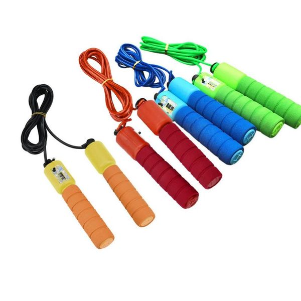 

sports jump rope 2.8m adjustable anti-slip jump rope with accurate counter safe for children fitness training