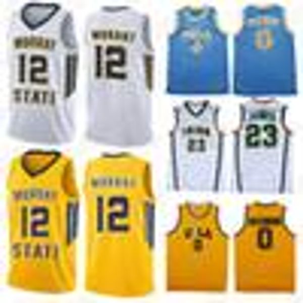 

NCAA Murray State College jerseys 12 Ja Morant 0 Westbrook jersey 23 LeBron James jersey 2019 new basketball jerseys