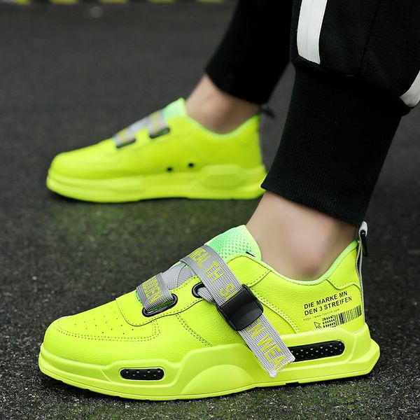 

pu thick bottom running shoes men big size sneakers breathable male mesh classic sport shoes light outdoor trainers