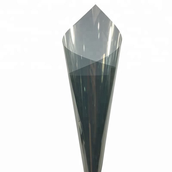 

50cmx300cm uv reflective auto solar control car window tint vlt40% black metallic sputter coating car sun film