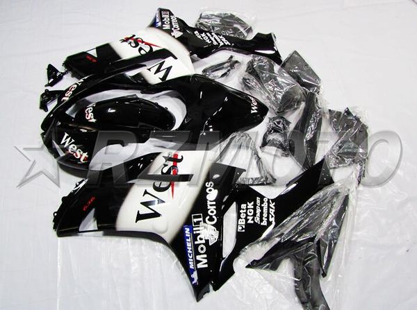 

новые abs мотоциклетные обтекатели подходят для kawasaki ninja zx6r 636 2007 2008 zx-6r 07 08 комплект кузова на заказ обтекатель велосипеда