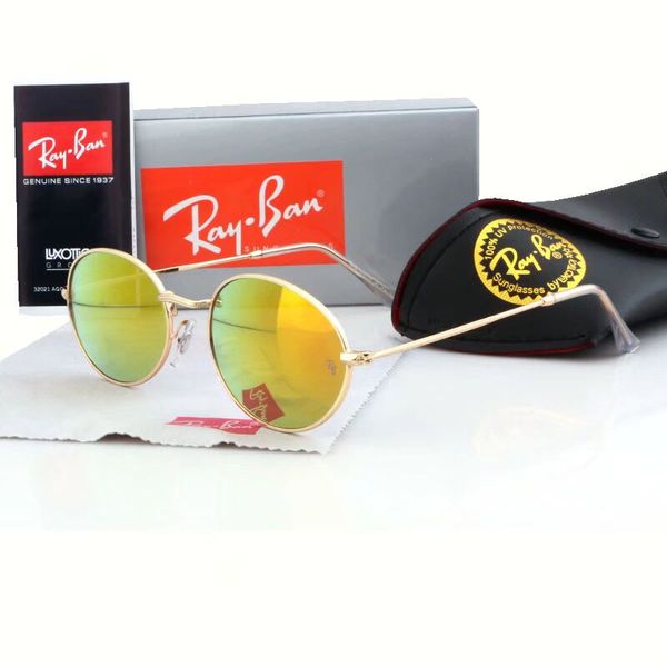 

hgjfghncvh luxury mirror sunglasses women/men brand designer glasses lady round sun glasses street, Blue;gray