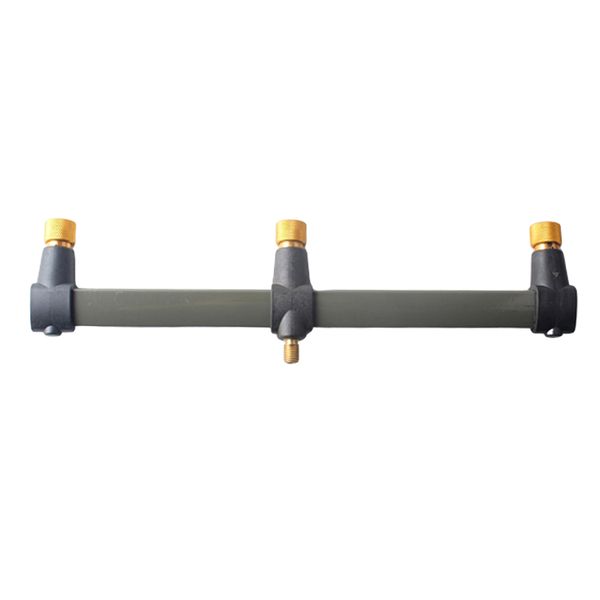 

steel fishing rod pod buzz buzzer bar for 3 fishing rod holder / bite alarm