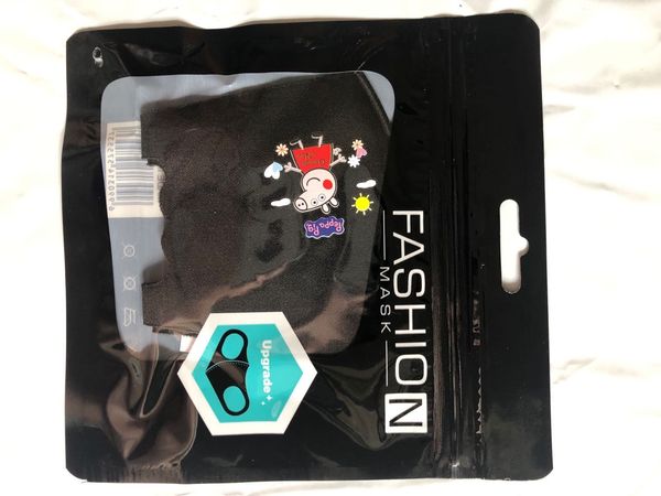 

in stock baby kids mask with breathing valve face masks 3-layer washed cotton dustproof protection pm2.5 mask 202026