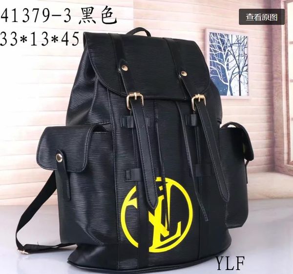 

2020 sell fashion designers backpack men and women mini backpack student travel backpacks brown letter leather backpack