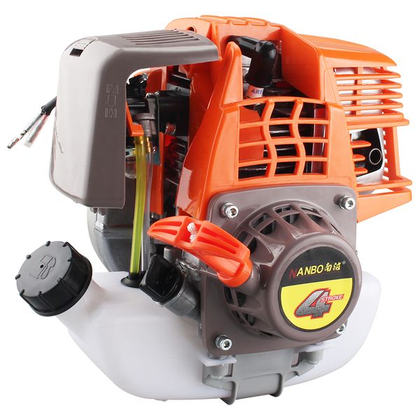 

lawn mower powered gasoline engine piggyback side mower accessories four-stroke two-stroke engine single cylinder air-cooled