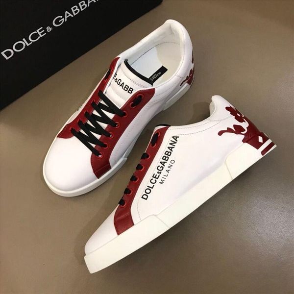 

Dolcegabbana famou fa hion brand luxury de igner hoe ca ual hoe boot andal lipper port hoe dg logo original box dolce gabban