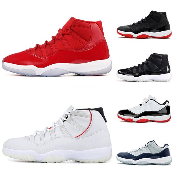 

new basketball shoes 11s jumpman low court purple white pine green black obsidian unc designer sneakers 11s bred concord 45 traine#368