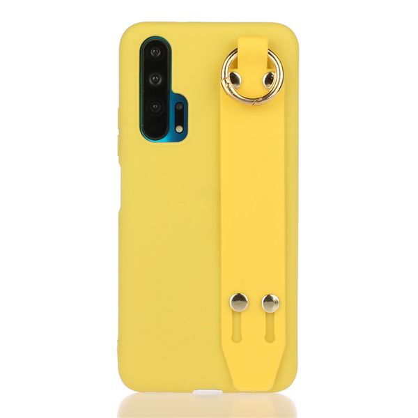 

soft frosted tpu for huawei p30/p30 pro/p30 lite/honor 20/honor 20 pro case wristband bracket mobile phone cases covers