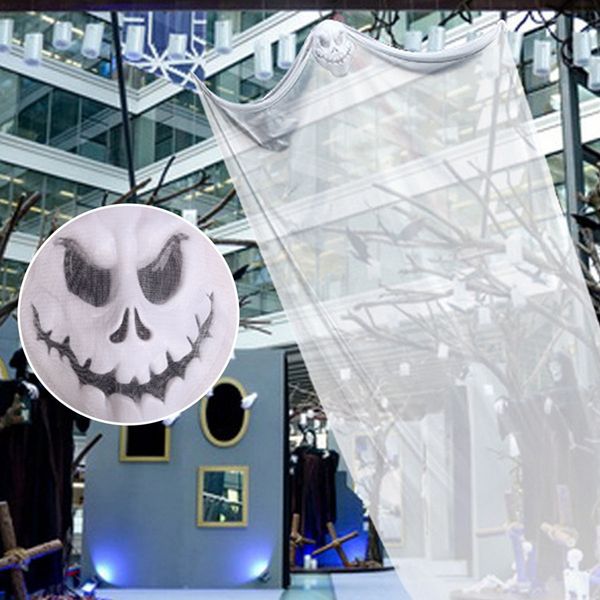 

opening promotion-1pc halloween decoration hanging ghost terror props theme party drop ornament scary skull haunted house bar